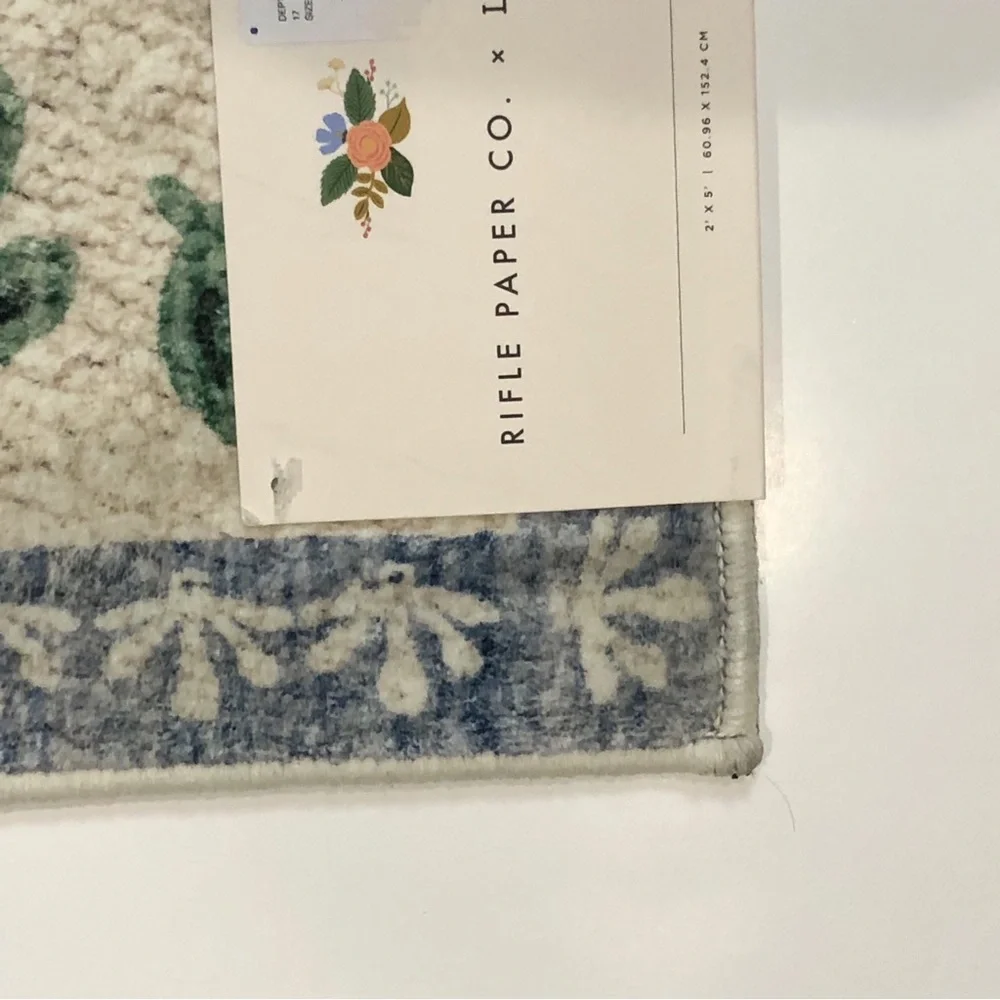 Rifle Paper Co. Runner Rug - Picture 11 of 11